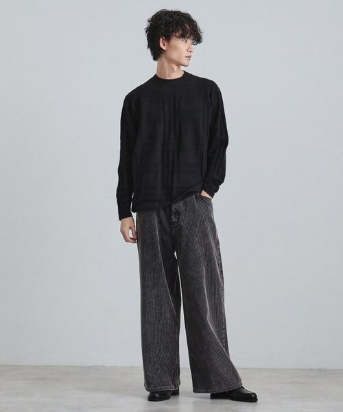 tk.TAKEO KIKUCHI / ティーケー タケオキクチ ニット・セーター | シャドーチェックニット | 詳細10