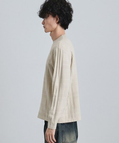 tk.TAKEO KIKUCHI / ティーケー タケオキクチ ニット・セーター | シャドーチェックニット | 詳細14