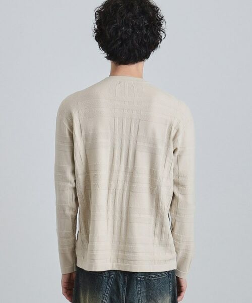 tk.TAKEO KIKUCHI / ティーケー タケオキクチ ニット・セーター | シャドーチェックニット | 詳細15