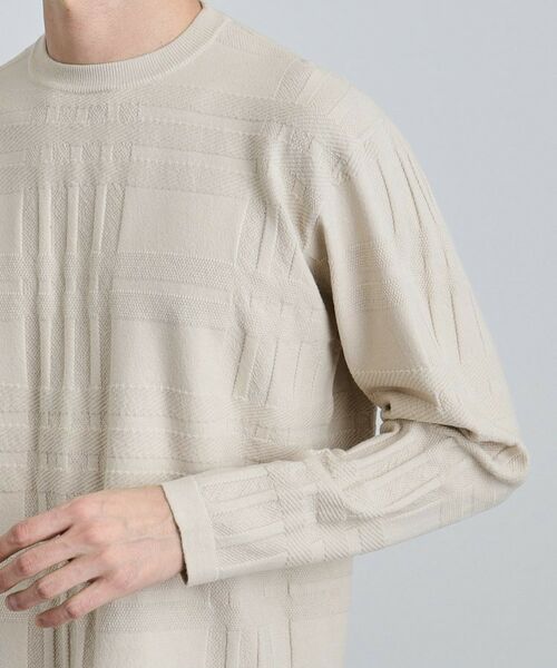 tk.TAKEO KIKUCHI / ティーケー タケオキクチ ニット・セーター | シャドーチェックニット | 詳細17