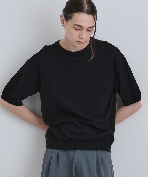 tk.TAKEO KIKUCHI / ティーケー タケオキクチ ニット・セーター | スムースタッチニット | 詳細1