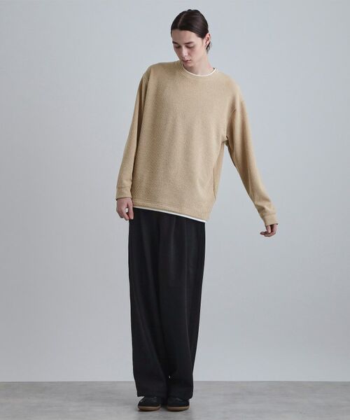 tk.TAKEO KIKUCHI / ティーケー タケオキクチ カットソー | ブークレプルオーバー | 詳細11