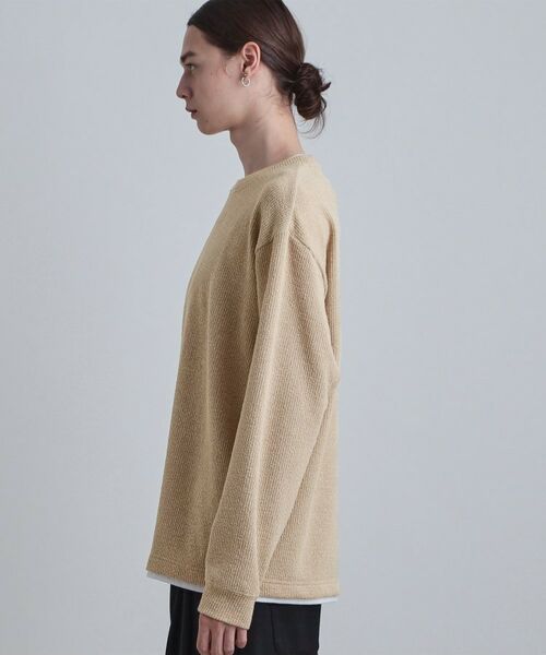 tk.TAKEO KIKUCHI / ティーケー タケオキクチ カットソー | ブークレプルオーバー | 詳細14