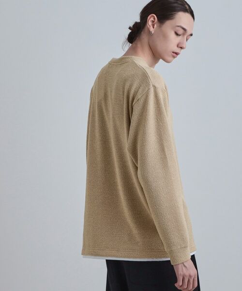 tk.TAKEO KIKUCHI / ティーケー タケオキクチ カットソー | ブークレプルオーバー | 詳細9