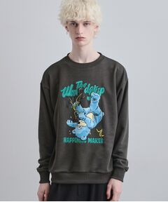 tk.TAKEO KIKUCHI / ティーケー タケオキクチ スウェット | ポップ刺繍スウェット