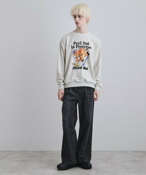 tk.TAKEO KIKUCHI / ティーケー タケオキクチ スウェット | ポップ刺繍スウェット | 詳細11