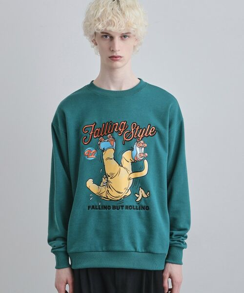 tk.TAKEO KIKUCHI / ティーケー タケオキクチ スウェット | ポップ刺繍スウェット | 詳細13