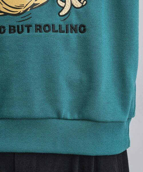 tk.TAKEO KIKUCHI / ティーケー タケオキクチ スウェット | ポップ刺繍スウェット | 詳細19