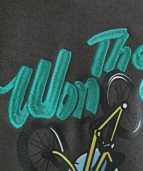 tk.TAKEO KIKUCHI / ティーケー タケオキクチ スウェット | ポップ刺繍スウェット | 詳細4