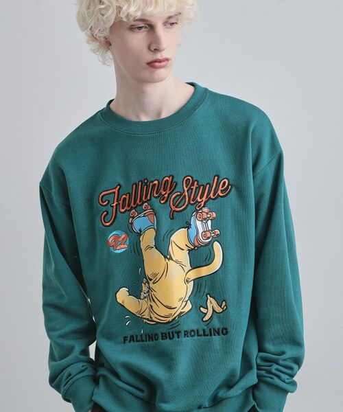 tk.TAKEO KIKUCHI / ティーケー タケオキクチ スウェット | ポップ刺繍スウェット | 詳細5