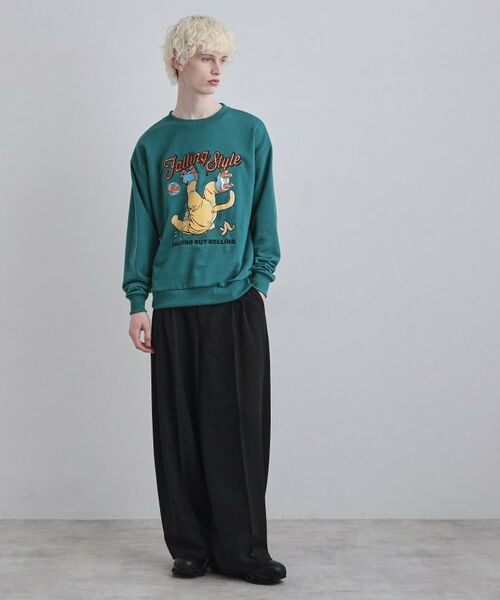 tk.TAKEO KIKUCHI / ティーケー タケオキクチ スウェット | ポップ刺繍スウェット | 詳細7