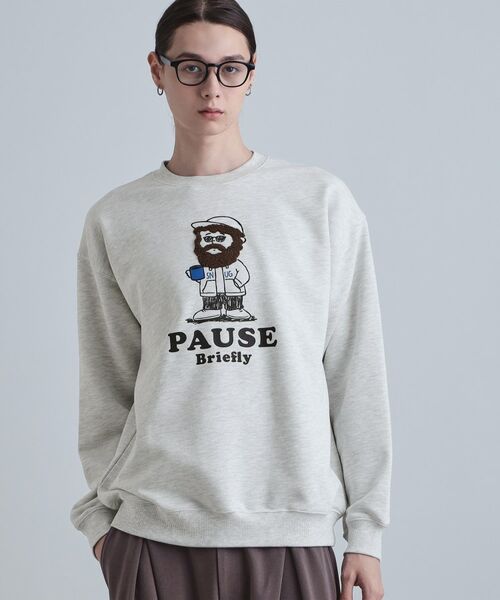 tk.TAKEO KIKUCHI / ティーケー タケオキクチ スウェット | ヒゲサガラスウェット | 詳細1