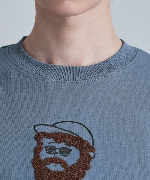 tk.TAKEO KIKUCHI / ティーケー タケオキクチ スウェット | ヒゲサガラスウェット | 詳細16