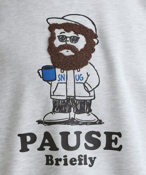 tk.TAKEO KIKUCHI / ティーケー タケオキクチ スウェット | ヒゲサガラスウェット | 詳細4