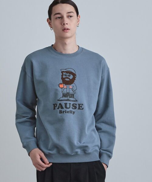 tk.TAKEO KIKUCHI / ティーケー タケオキクチ スウェット | ヒゲサガラスウェット | 詳細9