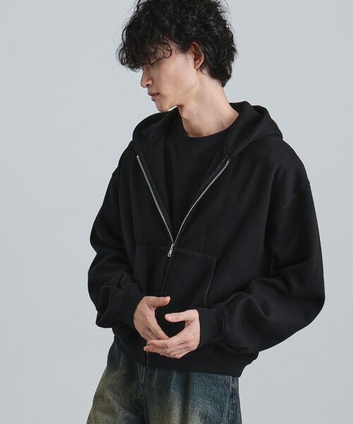 tk.TAKEO KIKUCHI / ティーケー タケオキクチ パーカー | ボリュームスリーブジップパーカ | 詳細1