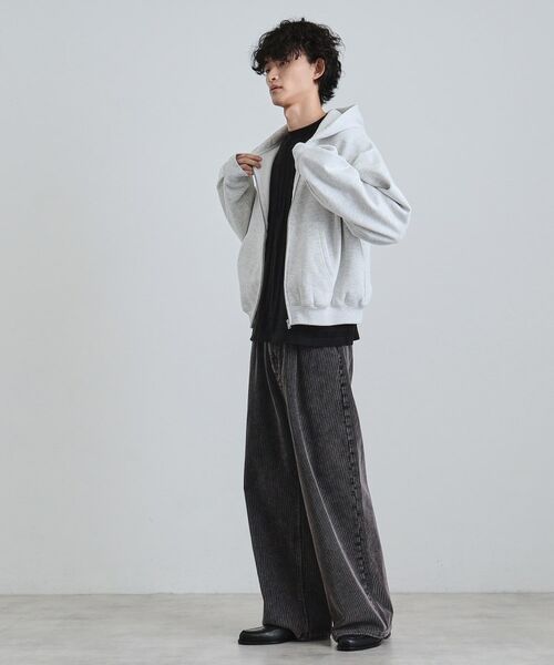 tk.TAKEO KIKUCHI / ティーケー タケオキクチ パーカー | ボリュームスリーブジップパーカ | 詳細10