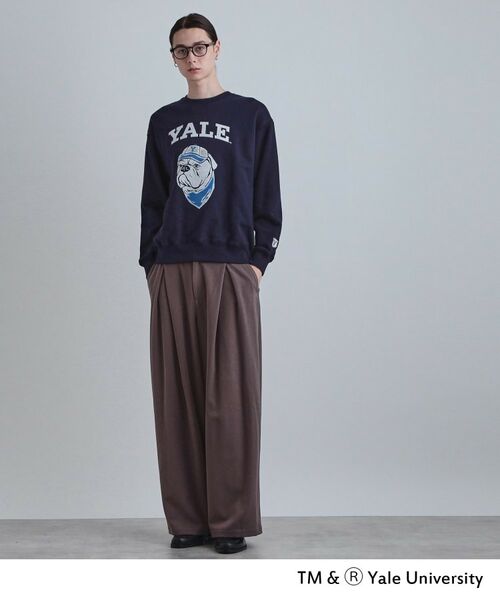 tk.TAKEO KIKUCHI / ティーケー タケオキクチ スウェット | YALEフロッキースウェット | 詳細11