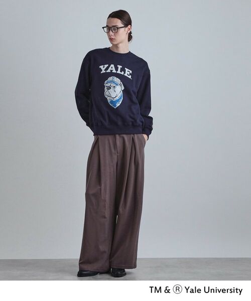 tk.TAKEO KIKUCHI / ティーケー タケオキクチ スウェット | YALEフロッキースウェット | 詳細12