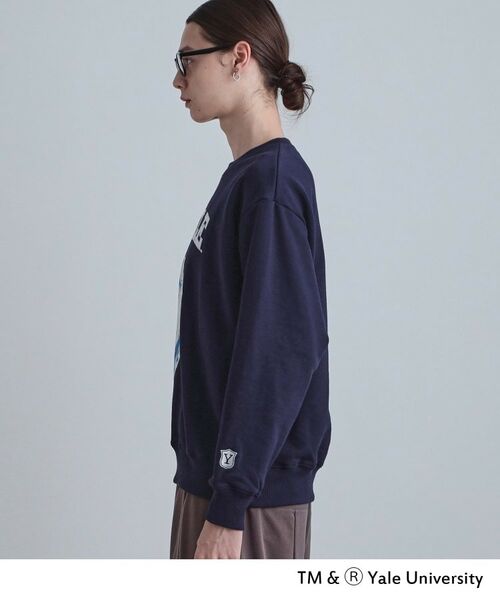 tk.TAKEO KIKUCHI / ティーケー タケオキクチ スウェット | YALEフロッキースウェット | 詳細15