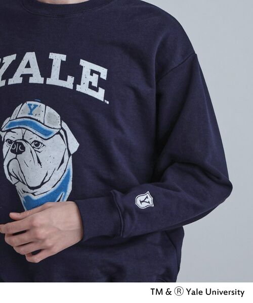 tk.TAKEO KIKUCHI / ティーケー タケオキクチ スウェット | YALEフロッキースウェット | 詳細18