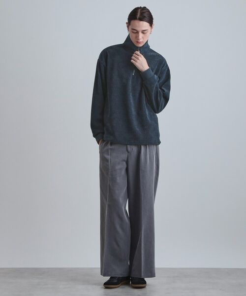 tk.TAKEO KIKUCHI / ティーケー タケオキクチ カットソー | コーデュロイハーフジップ | 詳細10