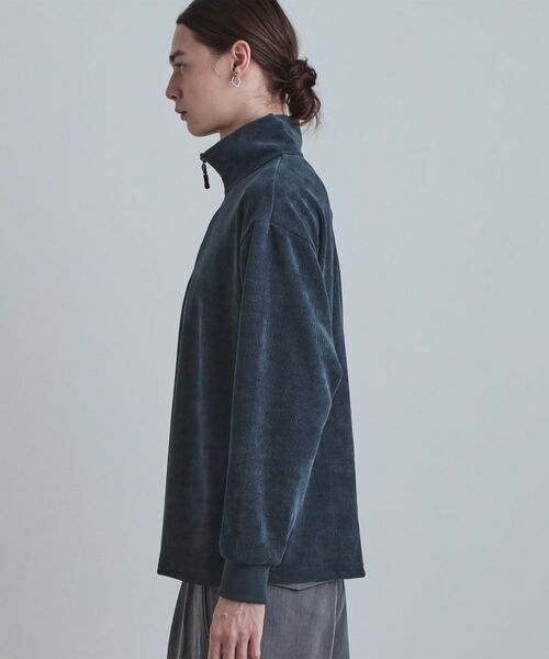 tk.TAKEO KIKUCHI / ティーケー タケオキクチ カットソー | コーデュロイハーフジップ | 詳細14