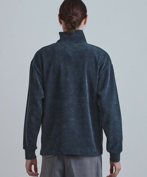 tk.TAKEO KIKUCHI / ティーケー タケオキクチ カットソー | コーデュロイハーフジップ | 詳細15