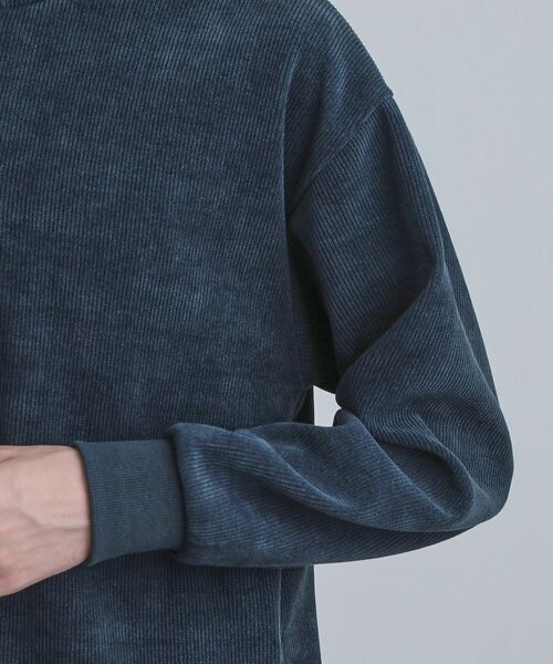 tk.TAKEO KIKUCHI / ティーケー タケオキクチ カットソー | コーデュロイハーフジップ | 詳細17