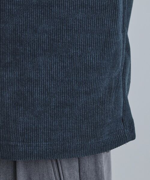 tk.TAKEO KIKUCHI / ティーケー タケオキクチ カットソー | コーデュロイハーフジップ | 詳細18