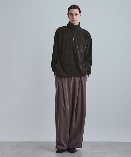 tk.TAKEO KIKUCHI / ティーケー タケオキクチ カットソー | コーデュロイハーフジップ | 詳細2