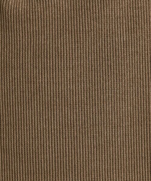 tk.TAKEO KIKUCHI / ティーケー タケオキクチ カットソー | コーデュロイハーフジップ | 詳細8