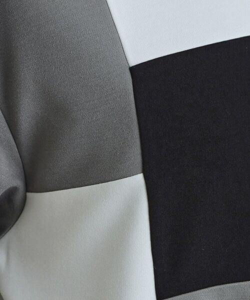 tk.TAKEO KIKUCHI / ティーケー タケオキクチ カットソー | スクエア切り替えカットソー | 詳細4