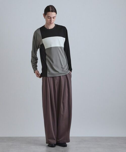 tk.TAKEO KIKUCHI / ティーケー タケオキクチ カットソー | スクエア切り替えカットソー | 詳細6