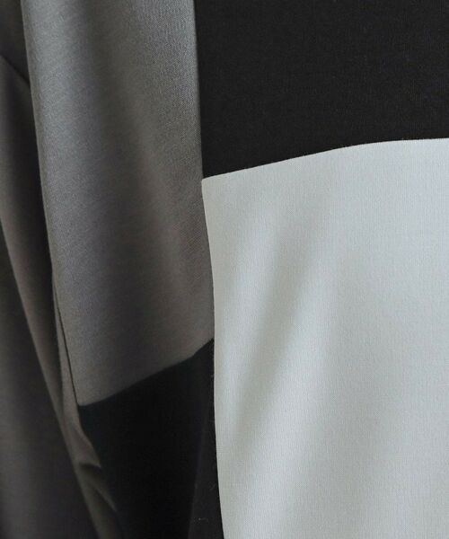 tk.TAKEO KIKUCHI / ティーケー タケオキクチ カットソー | スクエア切り替えカットソー | 詳細8