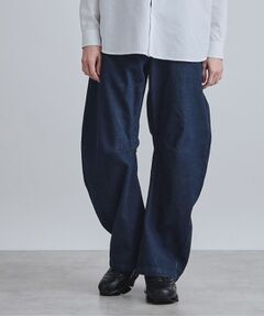 tk.TAKEO KIKUCHI / ティーケー タケオキクチ デニムパンツ | カーブステッチデニム