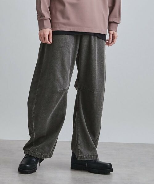 tk.TAKEO KIKUCHI / ティーケー タケオキクチ デニムパンツ | カーブステッチデニム | 詳細1