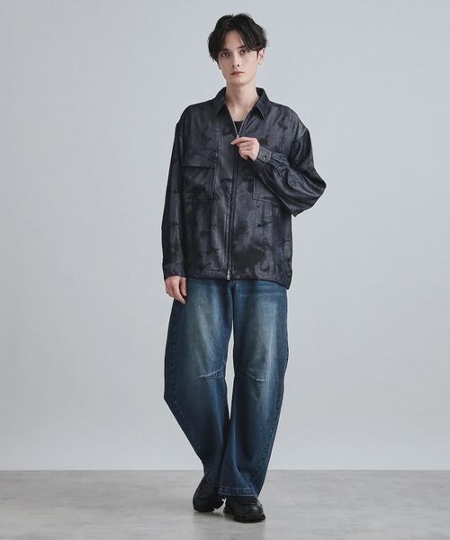 tk.TAKEO KIKUCHI / ティーケー タケオキクチ デニムパンツ | カーブステッチデニム | 詳細10