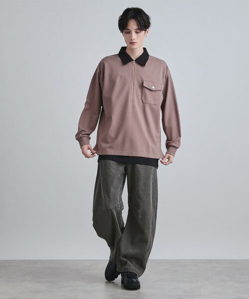 tk.TAKEO KIKUCHI / ティーケー タケオキクチ デニムパンツ | カーブステッチデニム | 詳細3