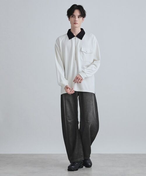 tk.TAKEO KIKUCHI / ティーケー タケオキクチ デニムパンツ | カーブステッチデニム | 詳細6