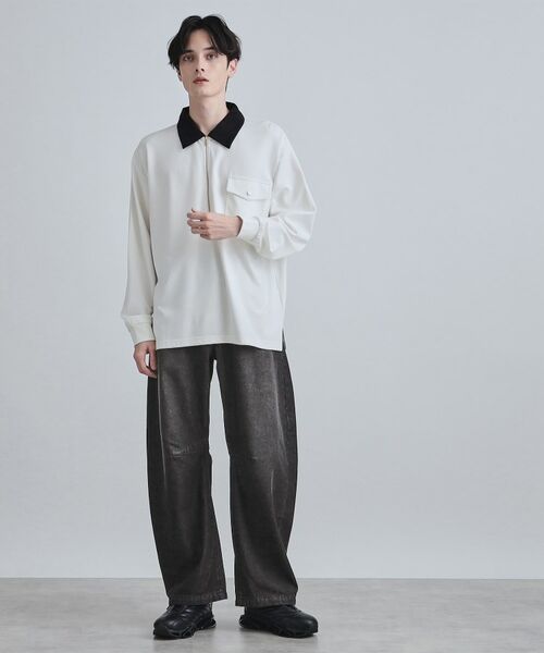 tk.TAKEO KIKUCHI / ティーケー タケオキクチ デニムパンツ | カーブステッチデニム | 詳細7