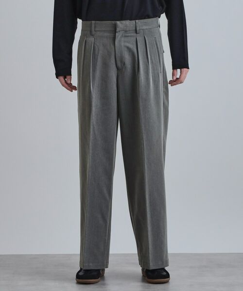 tk.TAKEO KIKUCHI / ティーケー タケオキクチ パンツ | Aラインスラックス | 詳細17