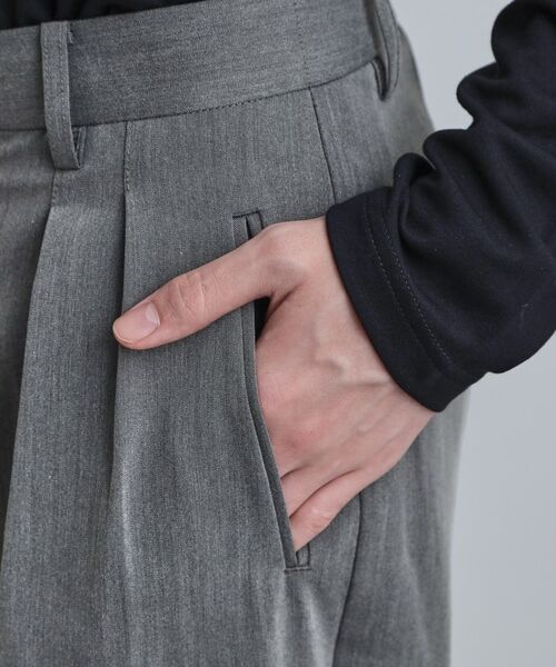 tk.TAKEO KIKUCHI / ティーケー タケオキクチ パンツ | Aラインスラックス | 詳細21