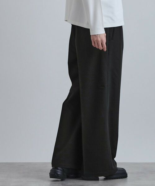 tk.TAKEO KIKUCHI / ティーケー タケオキクチ パンツ | Aラインスラックス（ブラック(019)）