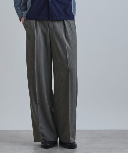 tk.TAKEO KIKUCHI / ティーケー タケオキクチ パンツ | Aラインスラックス（グレー(312)）
