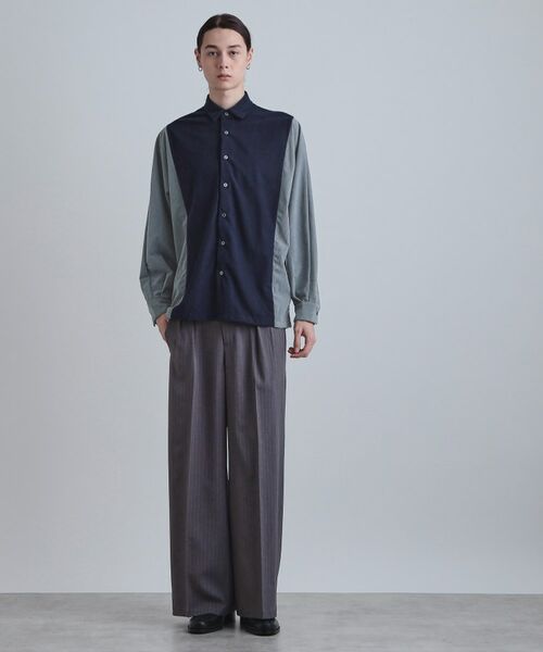 tk.TAKEO KIKUCHI / ティーケー タケオキクチ シャツ・ブラウス | コーデュロイドルマンシャツ | 詳細10