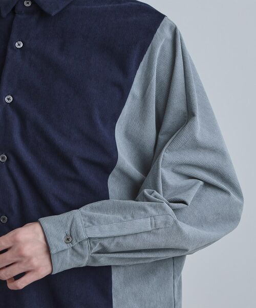 tk.TAKEO KIKUCHI / ティーケー タケオキクチ シャツ・ブラウス | コーデュロイドルマンシャツ | 詳細17