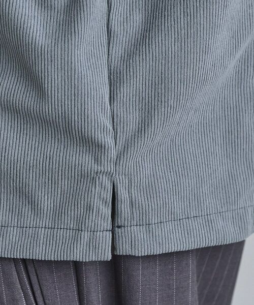 tk.TAKEO KIKUCHI / ティーケー タケオキクチ シャツ・ブラウス | コーデュロイドルマンシャツ | 詳細18