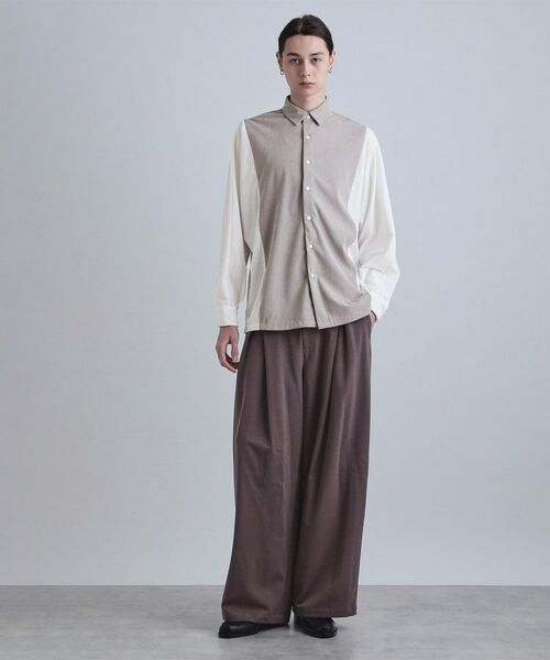 tk.TAKEO KIKUCHI / ティーケー タケオキクチ シャツ・ブラウス | コーデュロイドルマンシャツ | 詳細2