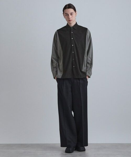 tk.TAKEO KIKUCHI / ティーケー タケオキクチ シャツ・ブラウス | コーデュロイドルマンシャツ | 詳細6